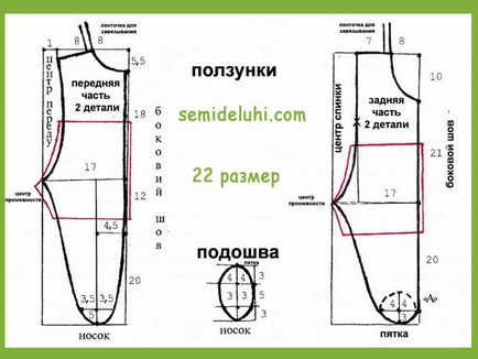 Як зшити повзунки своїми руками