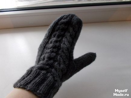 Cum să tricot mănuși mănușă cu tricot video și schema