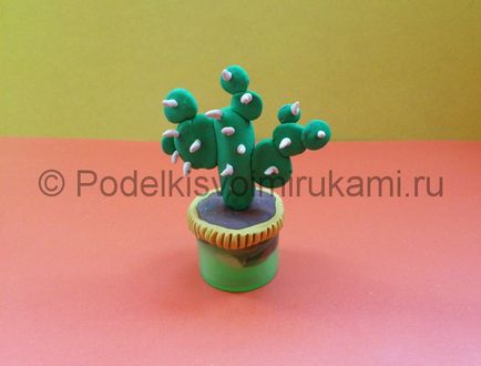 Cactus din plastilină