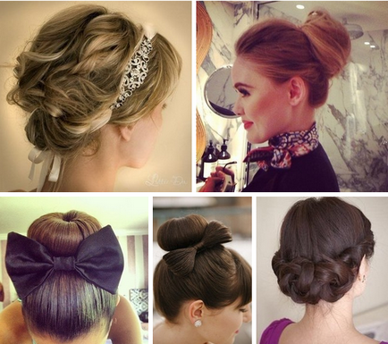 Как да се украсяват красива панделки за коса Портал - съвети за жени и момичета