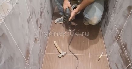 Cum să instalați un vas de toaletă cu propriile mâini, mâinile nu sunt cârlige