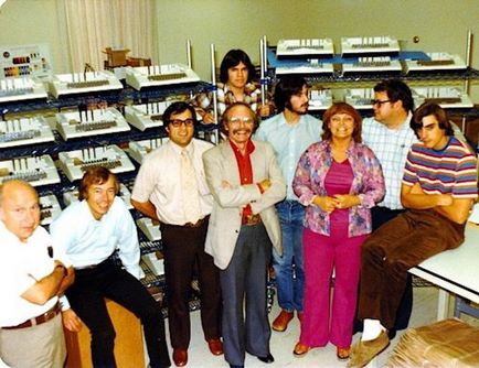 Úgy nézett ki, mint az első Apple számítógép az irodában a '70 -es évek végén, a történelem Apple cég