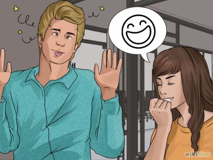 Cum să flirtezi cu o fată