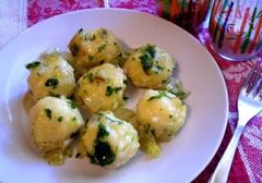 Картопляні галушки - покроковий рецепт з фото