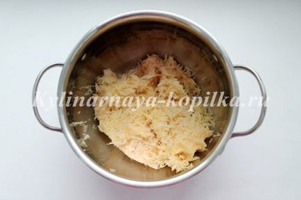 Reteta de găluște din cartofi cu o fotografie pas cu pas