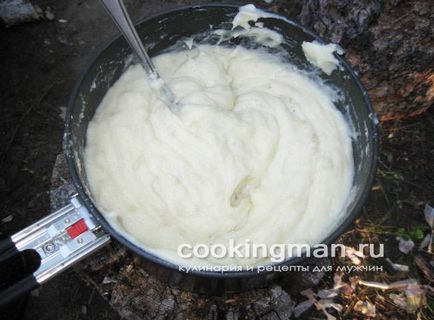 Pătrunjel de cartofi cu ceapă - gătit pentru bărbați
