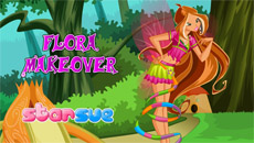 Winx Club Flora vs Bloom