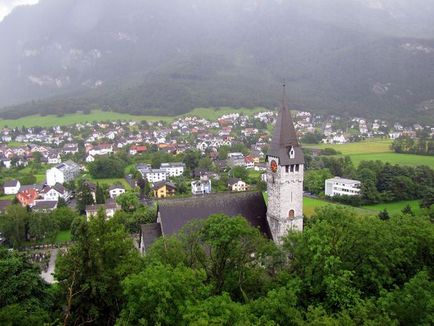 Principatul Liechtenstein, spre Europa cu mașina