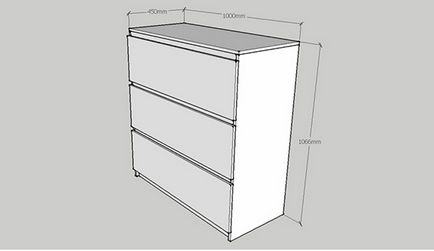 Комод своїми руками як легко і просто змайструвати