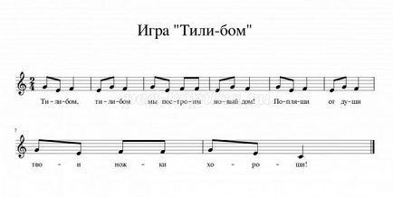 Sinopsisul unei lecții muzicale pentru copiii preșcolari de 3-5 ani