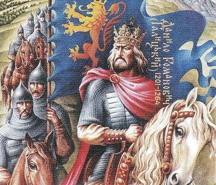 Regele Rusiei Daniil Romanovich Galician