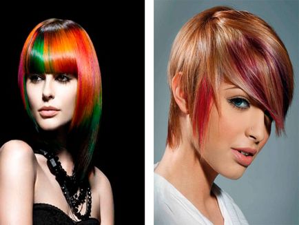 Blocul creativ de colorare a părului și șablonul