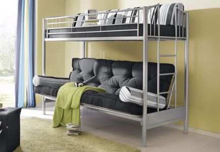 Ліжко горище для підлітка - ідеально для маленької кімнати