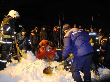 Ki a felelős a hó katasztrófa Kirovsk - balesetek, katasztrófák