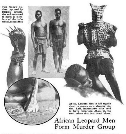 Cultul oamenilor de leopard - misterele istoriei - știri