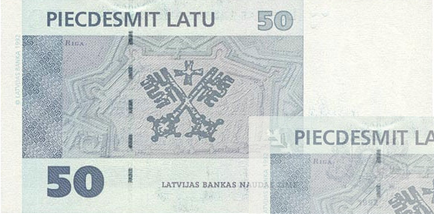 Latvian lat, bani ai lumii