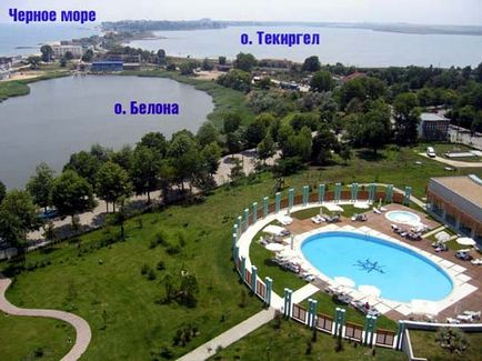 Лікування на озері Текиргиол, оздоровлення сапропелевими грязями на курорті Ефоріє Норд в румунії