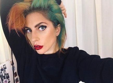 Lady Gaga a decis o colorare neobișnuită