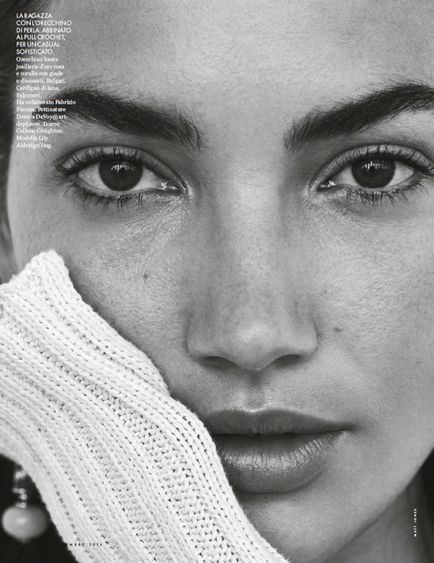 Lily Aldridge fără machiaj prezintă într-un nou film confortabil pentru revista elle (foto)