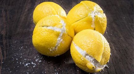 Лимон з сіллю - користь і шкода