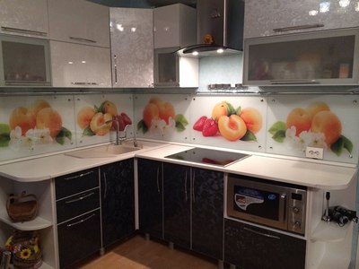 Panouri de perete pentru bucătărie (54 fotografii) plastic, pvc, manual de auto-asamblare,
