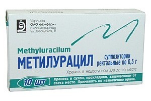 Methyluracilum (gyertyák) ár, áttekintésre, felhasználó (nem egyedi)