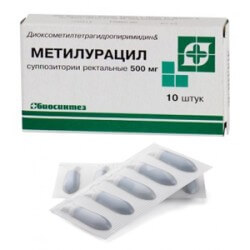 Methyluracilum (gyertyák) ár, áttekintésre, felhasználó (nem egyedi)