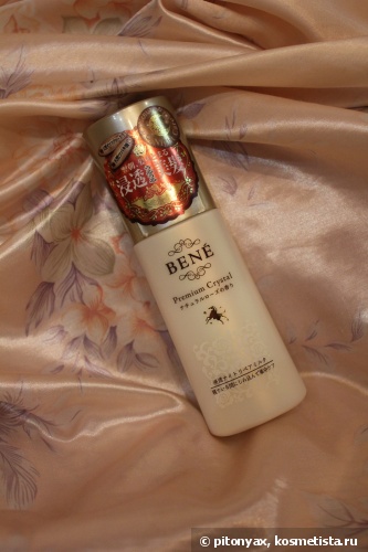 Моя літня знахідка bene premium crystal night repair milk - нічний відновлюючий молочко для