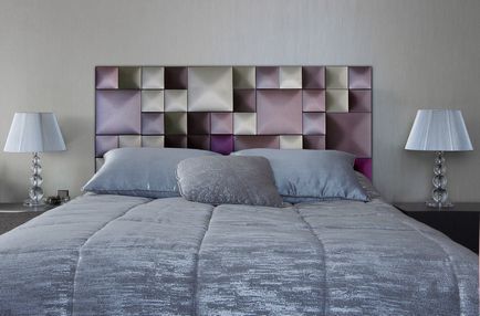 Soft fali panelek belsejében egy hálószoba