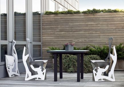 Set de scaune pliabile folditure - cel mai bun mobilier pentru o casa ecologica