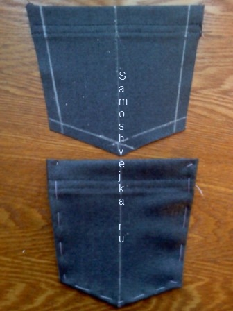 Накладні кишені на задніх половинках брюк - самошвейка - сайт для любителів шиття і рукоділля