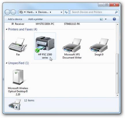 Configurați accesul partajat între ferestrele 7 și Windows XP