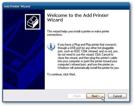 Configurați accesul partajat între ferestrele 7 și Windows XP