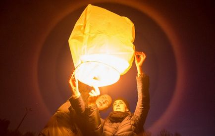 Lumina luminoasă a dorințelor