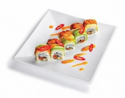 Az új menü „Sushiya”, hogy megpróbálja
