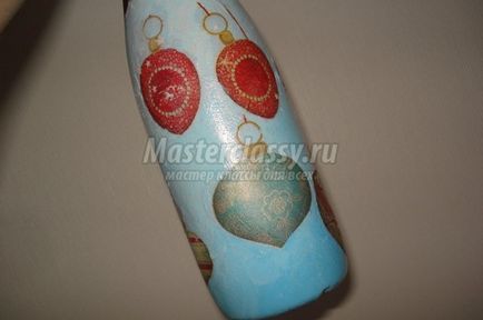 New Decoupage pezsgő