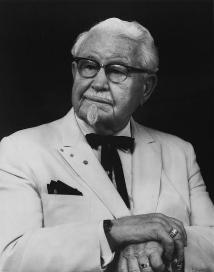 Fondator kfc - Colonel Sanders