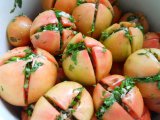 Гострі фаршировані помідори, як приготувати - фото-рецепт, відео