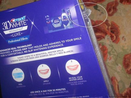 Benzi de albire pentru creasta dintilor 3d alb whitestrips efecte profesionale luxe - 