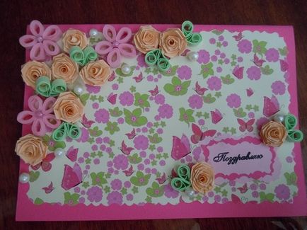 Születésnapi kártya néni kezük (saját) Birthday Card néni saját kezűleg