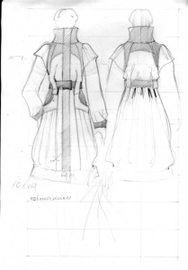 Coats, rochii și fuste - tăiate, modelate