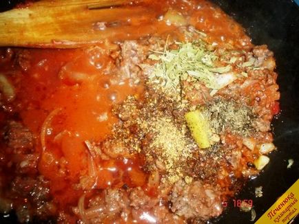 Paste cu carne tocată și ardei grași (rețetă pas cu pas cu fotografie)