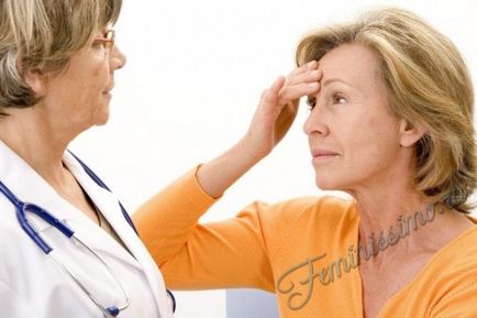 Mergând la simptomele menopauzei