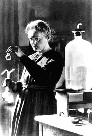 Pierre Curie és Marie Curie, a nagy történelmi alakok