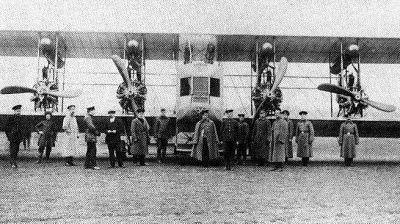 Primul avion de bombardiere și pasageri din lume Ilya Muromets