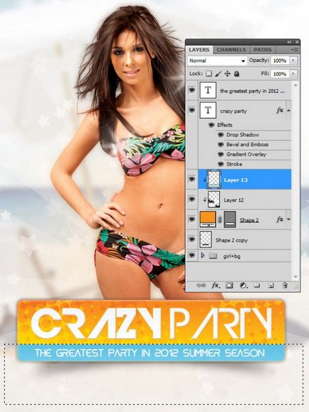 Photoshop tutorial створення приголомшливого дизайну флаєра