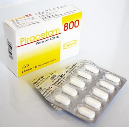 Piracetam și compatibilitatea cu alcoolul, instrucțiuni