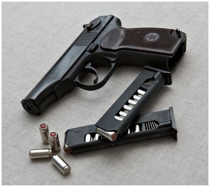 Pistol Makarych Izh-79-9t, pistol traumatic Makarych pentru cartuș 9 mm, scout blog