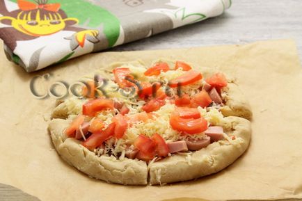 Піца з сирним бортиком - покроковий рецепт з фото, різний
