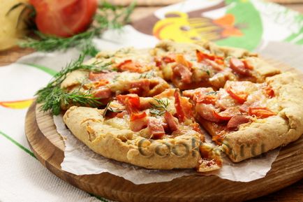 Pizza cu margine de brânză - rețetă pas cu pas cu fotografie, diverse